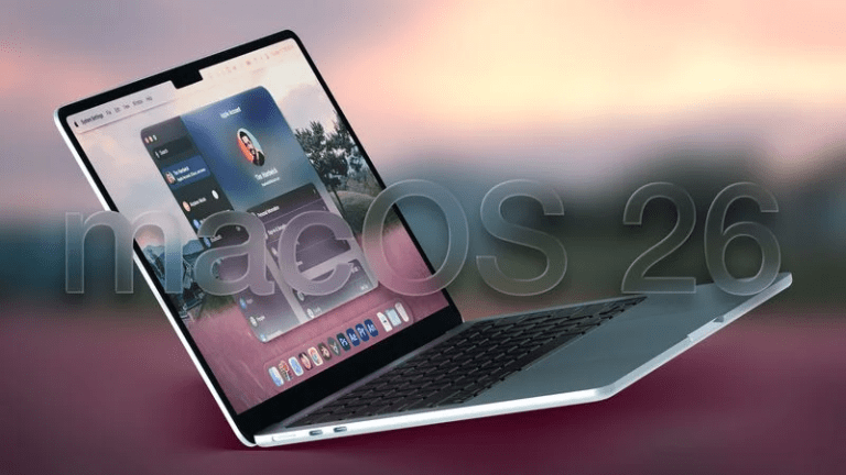 macOS 26 update dropping support for older Intel-based Macs including MacBook Pro 2018 and iMac 2019, focusing on Apple Silicon devices with new design inspired by visionOS.